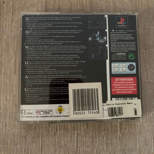 Casper PlayStation 1 used German version