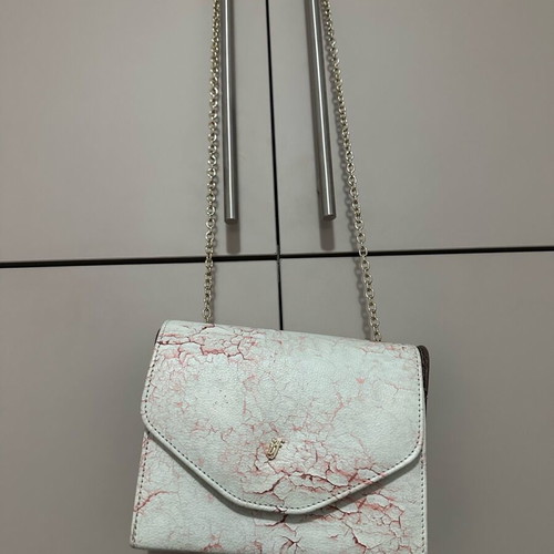 Axel bag new with marble effect and chain strap