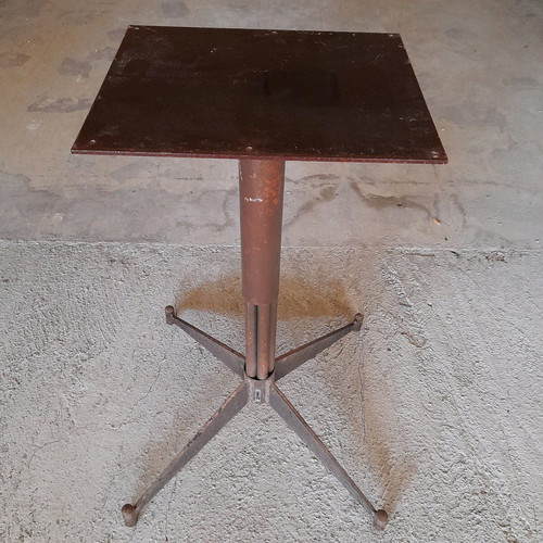 Table bases used, set of 4, Mexil, height 0.73 m