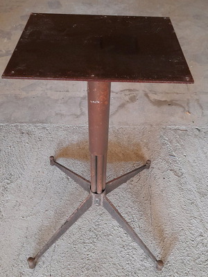 Table bases used, set of 4, Mexil, height 0.73 m