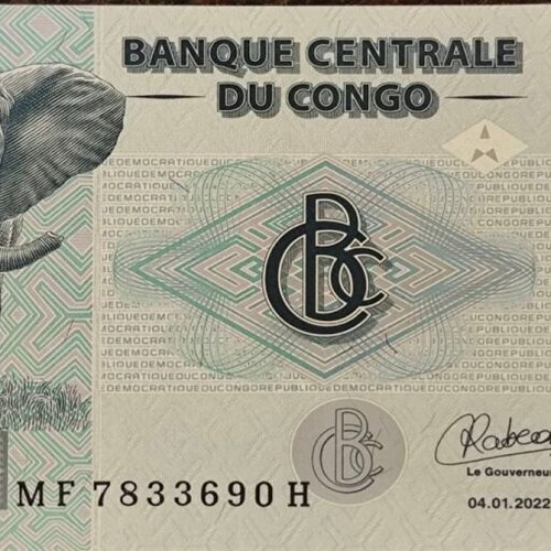 Congo 100 Francs Banknote 2022 like new