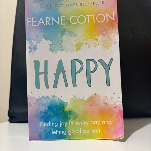 Happy by Fearne Cotton used, finding joy and letting go of perfect