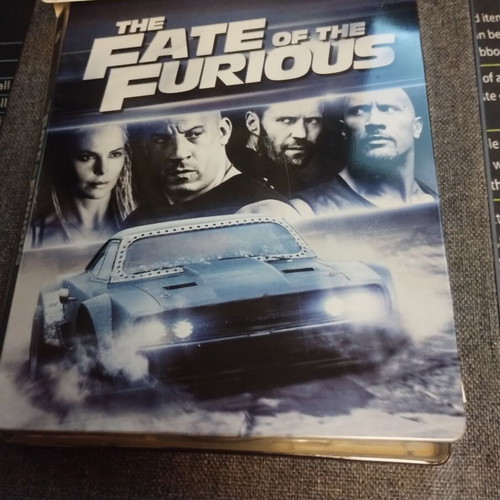 The Fate of the Furious 4K Ultra HD + Blu-ray Steelbook used