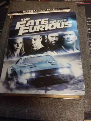 The Fate of the Furious 4K Ultra HD + Blu-ray Steelbook used