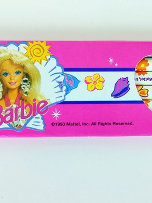 Barbie 6 μολύβια συλλεκτικά μεταχειρισμένα, 1993 Mattel