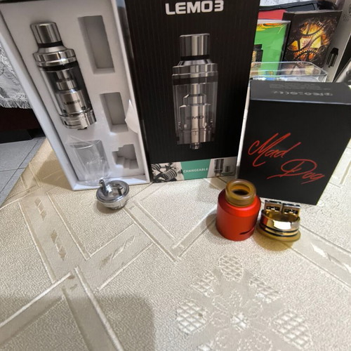 Mad Dog and Lemo3 RTA and RDA like new