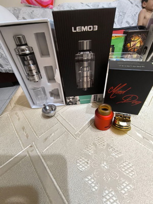 Mad Dog and Lemo3 RTA and RDA like new
