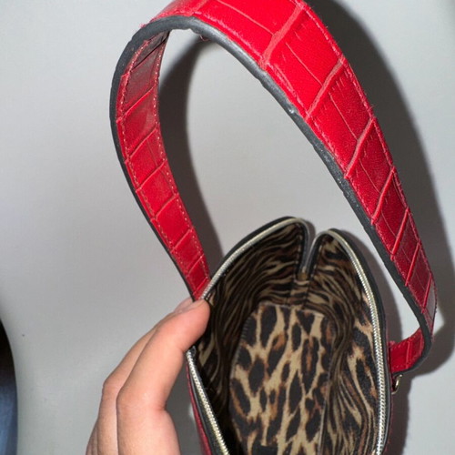 Estée Lauder toiletry bag red new