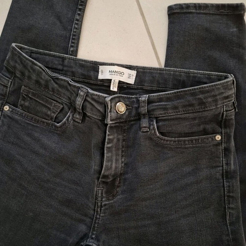 Mango jeans set used, size 36, grey and black