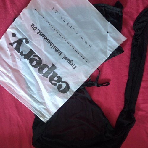 Dress with sheer panels and sexy lingerie new, black