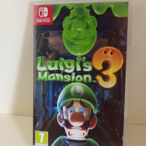 Luigi's Mansion game case