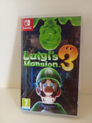 Luigi's Mansion game case