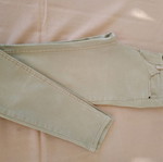 Denim skinny Pull&Bear No(36) like new, cotton pistachio color