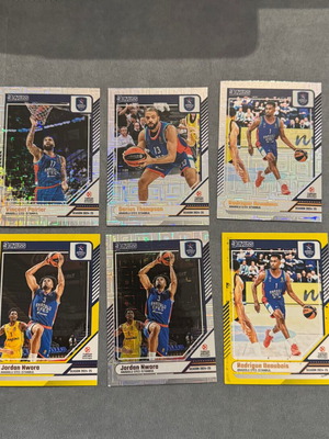 Panini 2024-25 Donruss Euroleague Basketball Anadolu Efes lot 6 cards