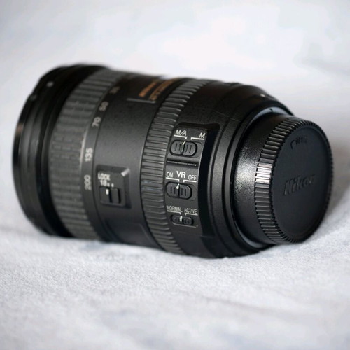Nikon Nikkor AF-S 18-200mm f:3.5-5.6G ED VR II (DX) lens used