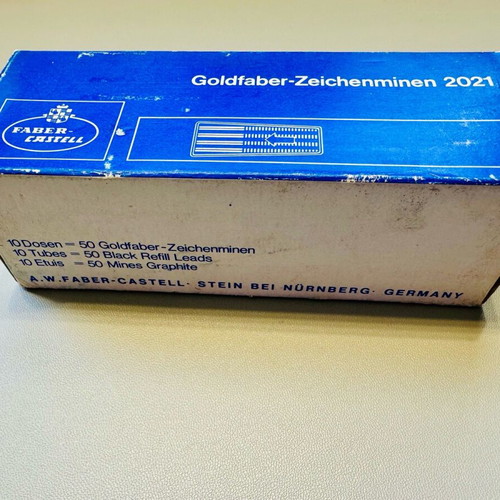 Faber Castell Goldfaber 2021 old series, new box with 10 tubes