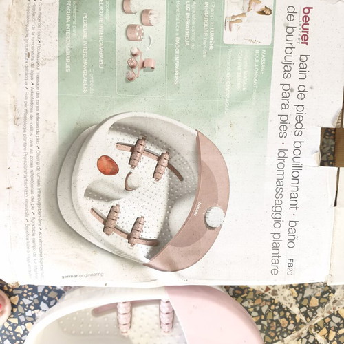 Beurer Electric Foot Spa BF20 like new