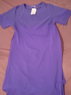 Women's purple dress size 54, like new