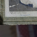 Rare lithograph before 1900 used condition