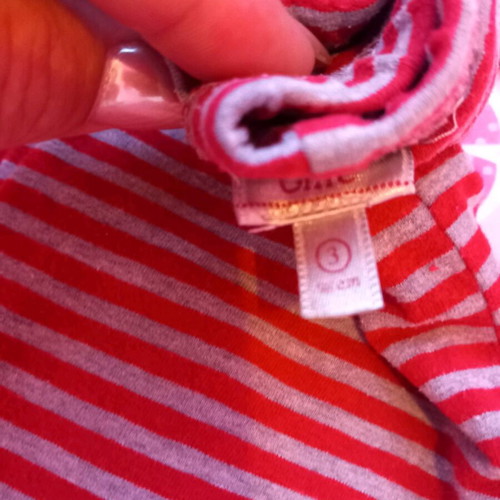 GAP set of 3 pieces used for 3 years old red