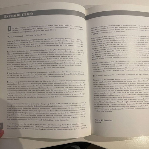 Book 100 and 7 used, restructuring Greek shipping after World War II