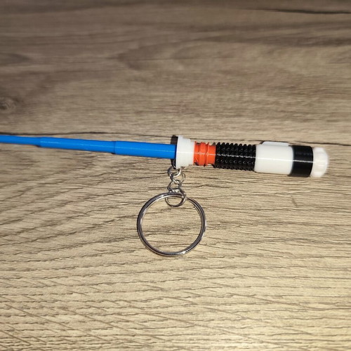 Star Wars Lightsaber Keychain new, 3D printed with folding blade