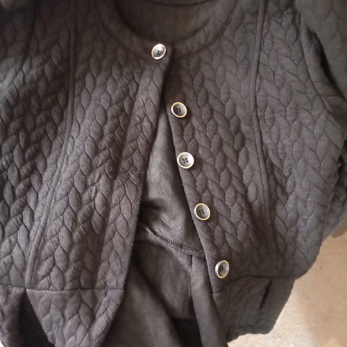 Zuiki women's black jacket size S like new
