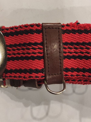 Romanian fire brigade fabric belt used