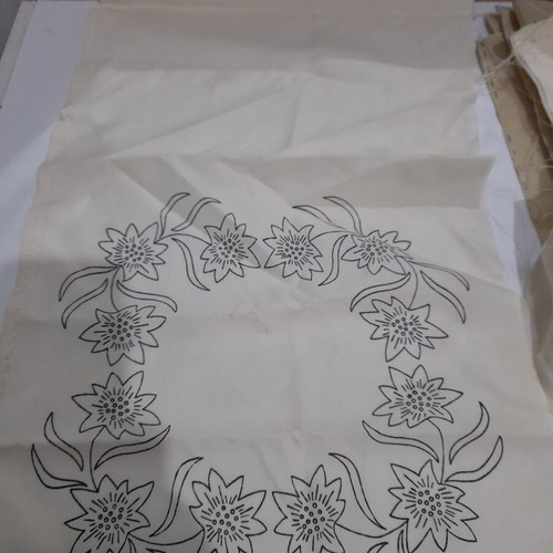 Set of 6 pillowcases for embroidery like new
