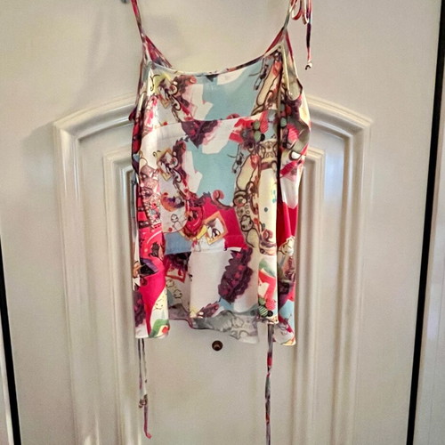 Christian Lacroix blouse used, multicolor, size S