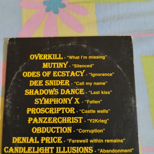 Warzone CD like new, metal genre
