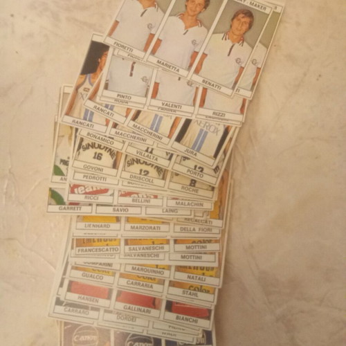 Calciatori Italian Football and Basketball Stickers 1977/78 like new