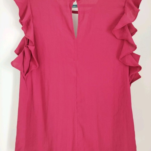 Bershka Bordeaux blouse size M like new
