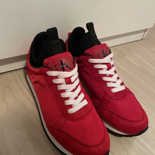 Calvin Klein Jeans sneakers size 39 like new, red