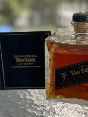 Уиски Johnnie Walker Blue Label 700ml колекционерско юбилейно