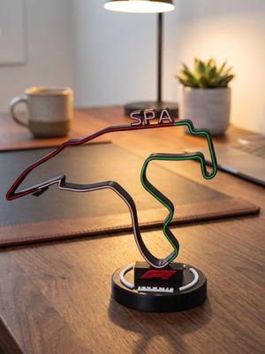 F1 Spa Circuit decorative piece new