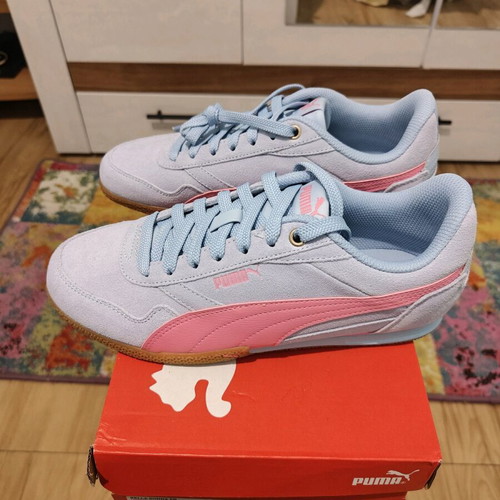 Puma Bella Donna SD women's sneakers new, size 39, pink and turquoise