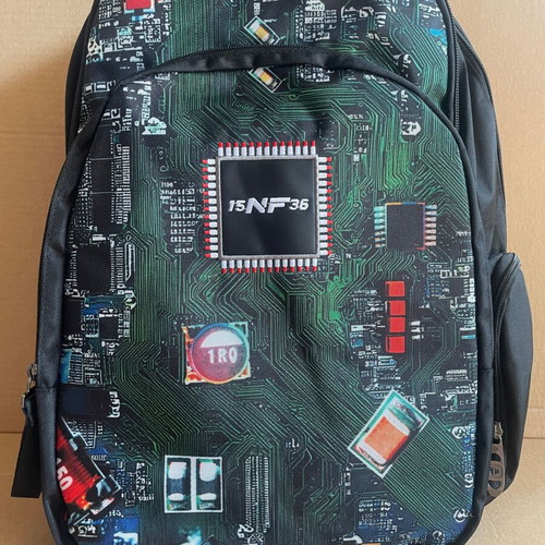 15NF36 school backpack with ergonomic back and soft straps