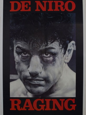 Raging Bull authentic movie poster 1980 used