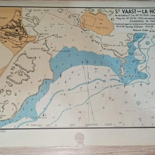 Normandy Landing Maps 1943 like new, 16 authentic Anglo-French maps