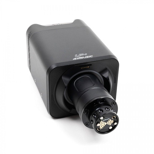 Simagic Alpha Evo Sport 9nm with GTS A steering wheel and desk clamp
