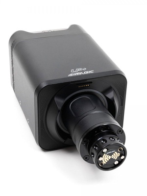 Simagic Alpha Evo Sport 9nm with GTS A steering wheel and desk clamp