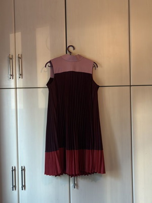 Shift dress Pleats & Bow Ted Baker like new, size XS-S, multicolor
