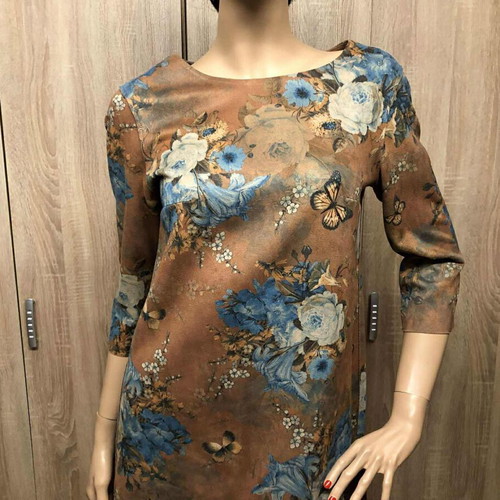 Sweet Miss dress new, size M/L, brown multicolor