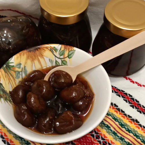 Fig jam homemade new, 240 g