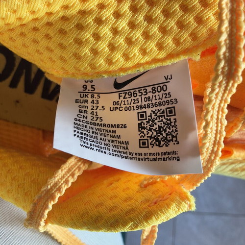 Nike Zoom Rival Distance spikes size 43 yellow like new