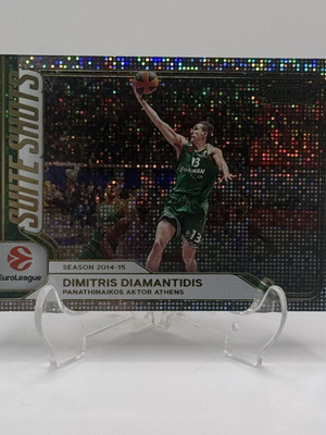 Panini Contenders EuroLeague Suite Shots #13 Dimitris Diamantidis card like new
