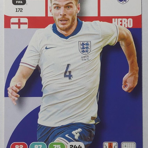 Adrenalyn FIFA World Cup 2026 Card No.172 Declan Rice England new