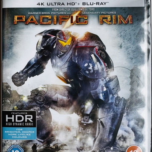 Pacific Rim 4K Blu-Ray new without Greek or Bulgarian subtitles