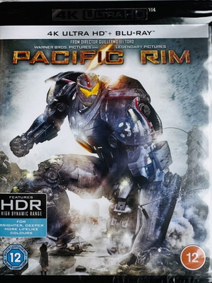 Pacific Rim 4K Blu-Ray new without Greek or Bulgarian subtitles